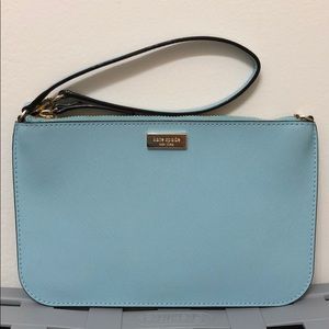 Kate Spade Baby Blue Wristlet